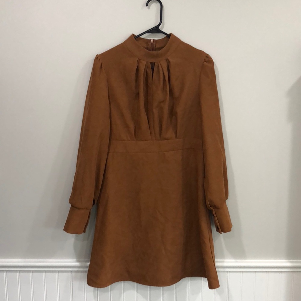 Shein dress. Faux corduroy. Size L (40/42) 8/10
